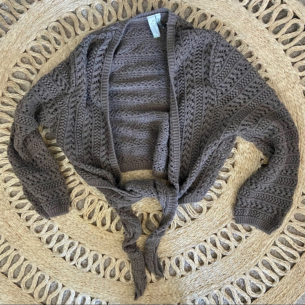 CROCHET WRAP TOP